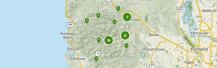 Tillamook State Forest Trail Map Best 10 Trails In Tillamook State Forest | Alltrails