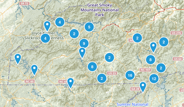 Best Trails in Nantahala National Forest - Parks Us North Carolina Nantahala National Forest 10117463 20180430100716 600x350 1