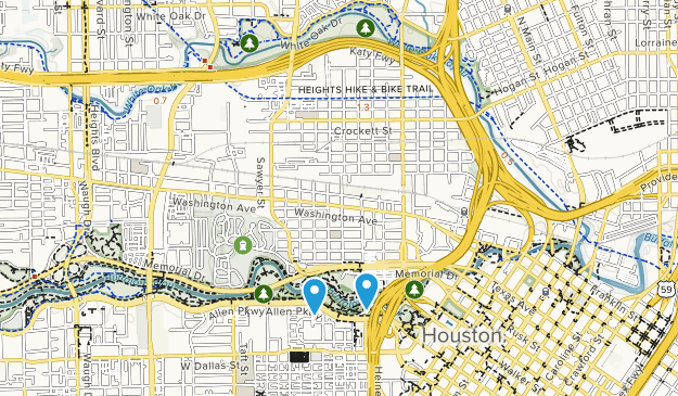 Best Trails in Buffalo Bayou Park