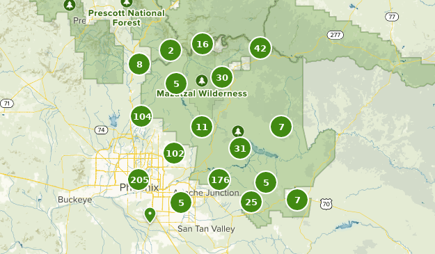 Best Trails In Tonto National Forest Arizona Alltrails