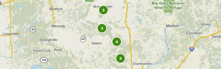 Jackson Washington State Forest Map Best Trails in Jackson Washington State Forest   Indiana | AllTrails