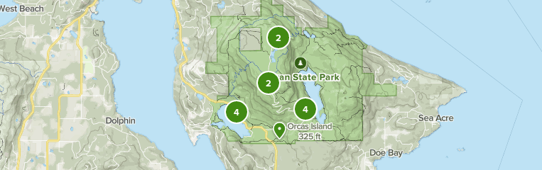 Moran State Park Map Best 10 Trails In Moran State Park | Alltrails
