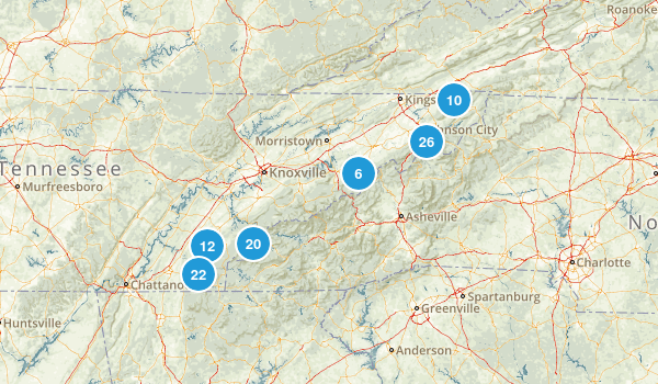 Cherokee National Forest - Tennessee | Photos & Reviews for Hiking ...