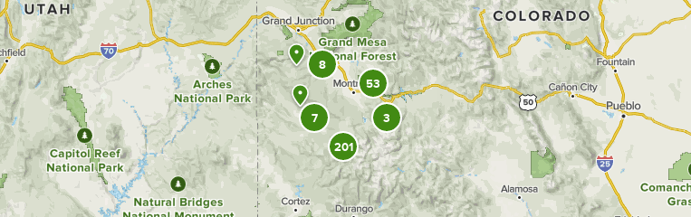 Uncompahgre National Forest Map Best 10 Trails In Uncompahgre National Forest | Alltrails