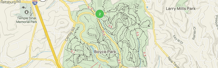 boyce park mountain bike trails