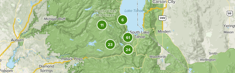 desolation trail map
