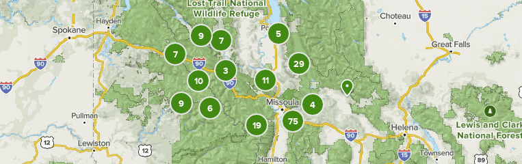 2023 Best 10 Trails in Lolo National Forest | AllTrails