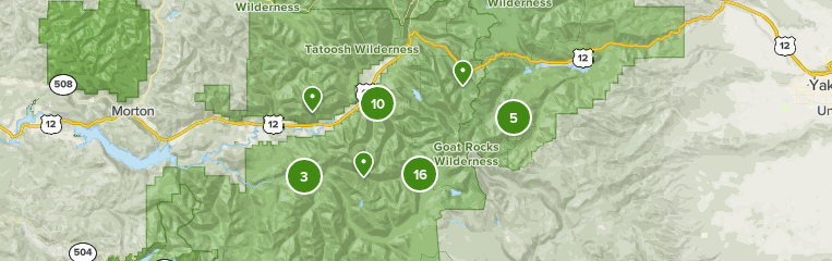 Goat Rocks Wilderness Trail Map Best 10 Trails In Goat Rocks Wilderness | Alltrails