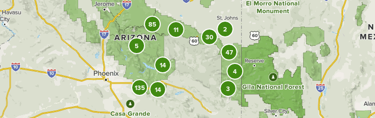 Sitgreaves National Forest Map Best 10 Trails In Apache Sitgreaves National Forest | Alltrails