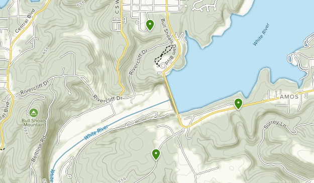 Bull Shoals State Park Campground Map