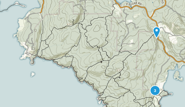 Free Map Of East Sooke Road