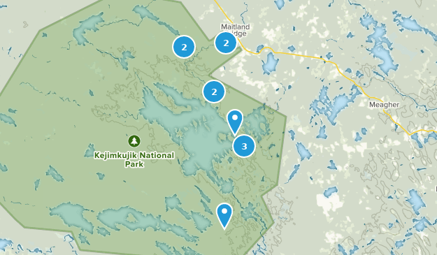 Best Trails in Kejimkujik National Park and National Historic Site ...