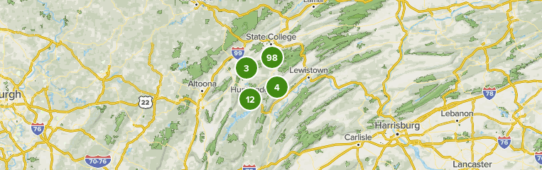 Rothrock State Forest Map Best 10 Trails In Rothrock State Forest | Alltrails