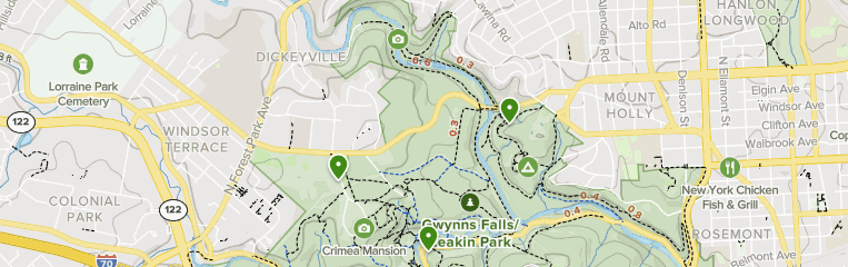 Gwynns Falls Trail Map Best 10 Trails In Gwynns Falls Leakin Park | Alltrails