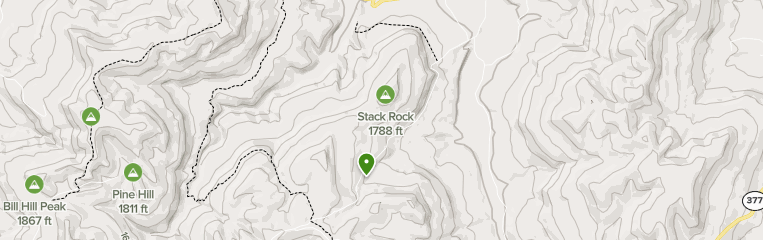 Stack Rock Trail Map Best 10 Trails In Stack Rock Scenic Area | Alltrails