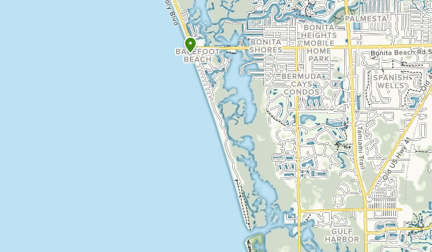 Barefoot Bay Florida Map