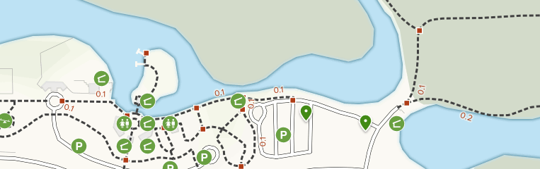 markham park bike trail map