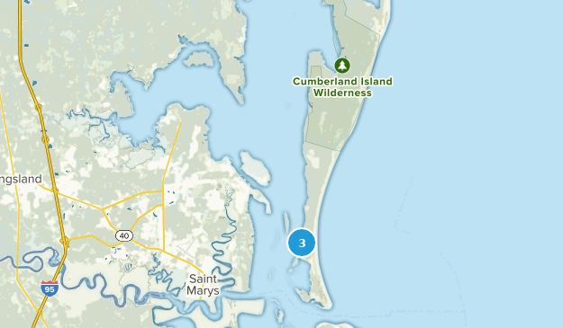 Best Trails In Cumberland Island National Seashore Georgia - 