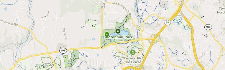 Centennial Park Md Map Best 10 Trails In Centennial Park | Alltrails