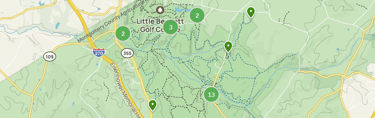 2023 Best 10 Trails in Little Bennett Regional Park | AllTrails