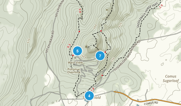 Best Trails in Sugarloaf Mountain - Parks Us Maryland Sugarloaf Mountain Natural Area 10119657 20180207092139 600x350 1 