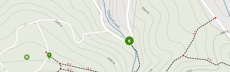 Buffalo Mountain Trail Map Wg14Guvslmrotm