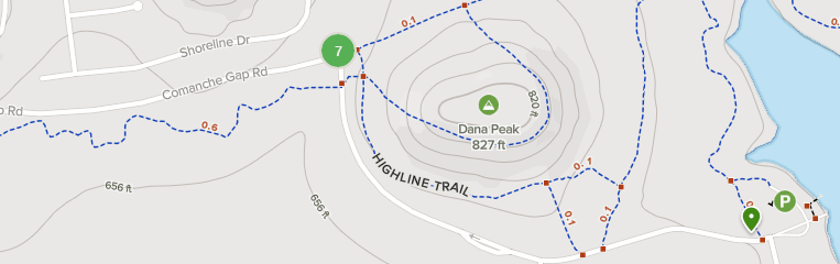 dana peak mountain bike and equestrian trails