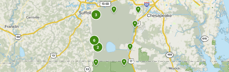 Dismal Swamp Trail Map Best 10 Trails In Great Dismal Swamp National Wildlife Refuge | Alltrails