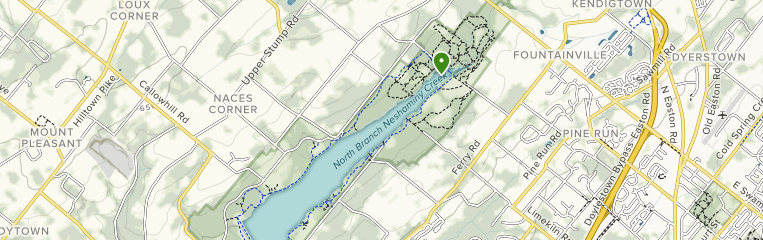 Peace Valley Park Trail Map - Best Trails in Peace Valley Park 