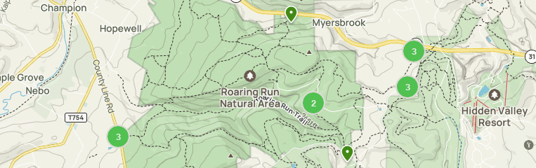 10 Best Hikes and Trails in Roaring Run Natural Area  AllTrails