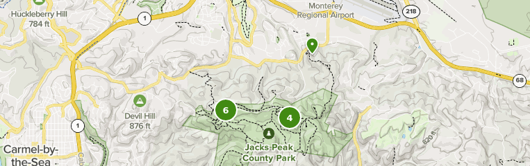 Best trails in Jacks Peak County Park, California AllTrails