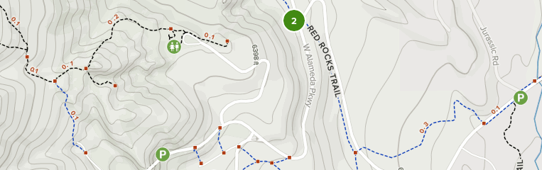 Red Rocks Park Trail Map Luisc_Tlopnwrm