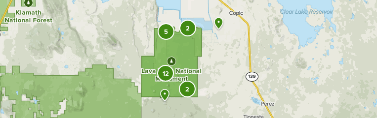 Lava Beds National Monument Map Best 10 Trails In Lava Beds National Monument | Alltrails