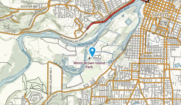 Minto Brown Island Park Map