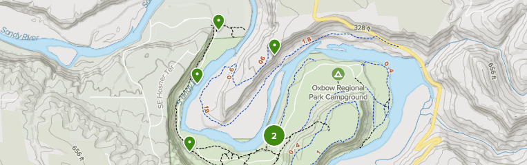 Oxbow Regional Park Map Best 10 Trails In Oxbow Regional Park | Alltrails