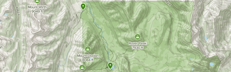 Top Of The World Trail Map Best 10 Trails In Top Of The World Park | Alltrails