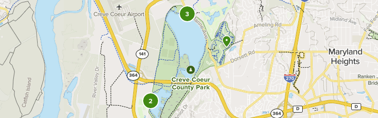 Creve Coeur Lake Trail Map Best 10 Trails In Creve Coeur County Park | Alltrails