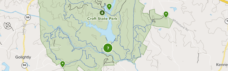 Croft State Park Map Best 10 Trails In Croft State Park | Alltrails