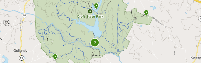 Croft State Park Map Best 10 Trails In Croft State Park | Alltrails