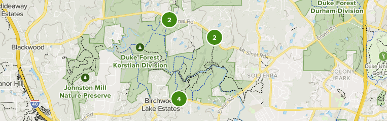 Duke Forest Hiking Trails Best 10 Trails In Duke Forest Korstian Division | Alltrails