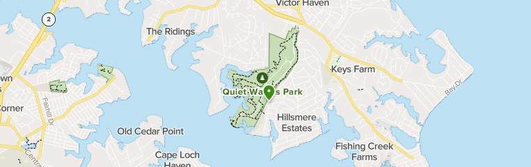 Quiet Waters Park Trail Map Best 10 Trails In Quiet Waters Park | Alltrails