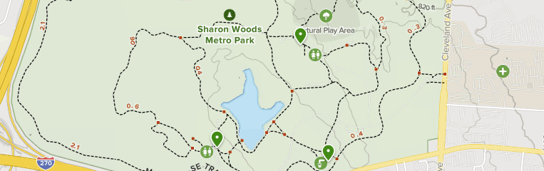 Sharon Woods Trail Map Best 10 Trails In Sharon Woods Metro Park | Alltrails