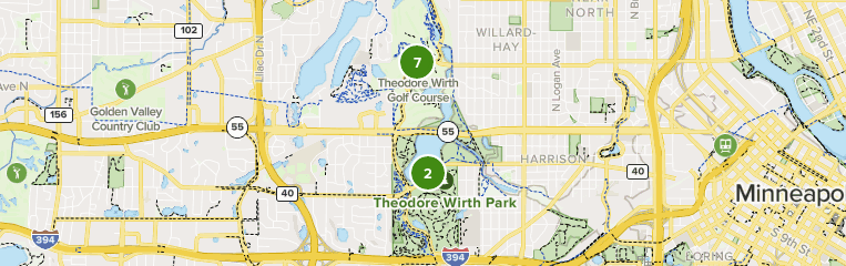 Theodore Wirth Trail Map Best 10 Trails In Theodore Wirth Park | Alltrails