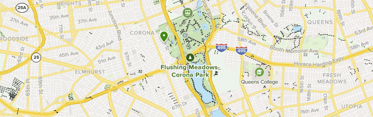 Flushing Meadow Park Map Best 10 Trails In Flushing Meadows - Corona Park | Alltrails