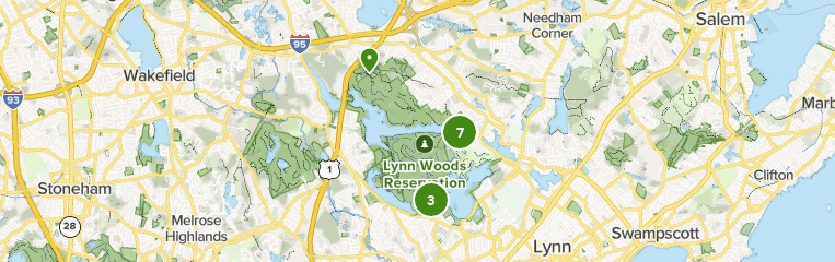 Lynn Woods Trail Map Bs-Zbnuqeygswm