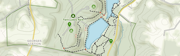 Twin Lakes Park Map