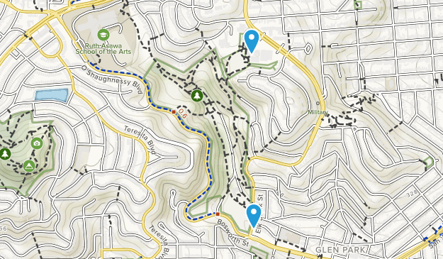 Best Trails in Glen Canyon Park - California | AllTrails