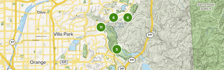 Santiago Oaks Regional Park Map Best 10 Trails In Santiago Oaks Regional Park | Alltrails