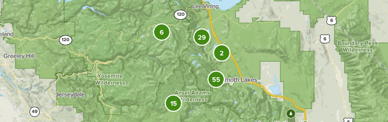 Ansel Adams Wilderness Map Best 10 Trails In Ansel Adams Wilderness | Alltrails