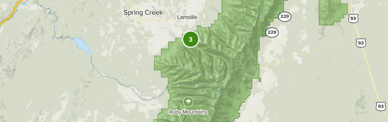 Ruby Mountains Wilderness Map Best 10 Trails In Ruby Mountains Wilderness | Alltrails